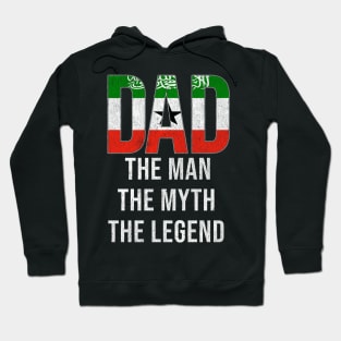 Somali Somalilander Dad The Man The Myth The Legend - Gift for Somali Somalilander Dad With Roots From Somali Somalilander Hoodie